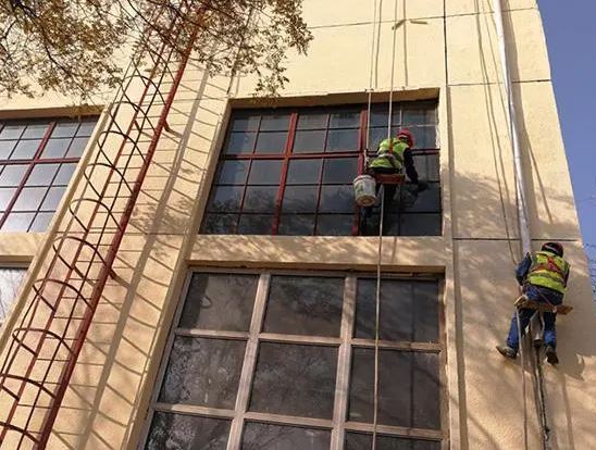 深圳外墙瓷砖清洗 铝塑板墙面清洗 坪山新区外墙清洗