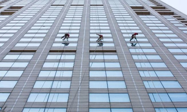 深圳外墙玻璃清洗 外墙真石漆清洗 罗湖外墙清洗