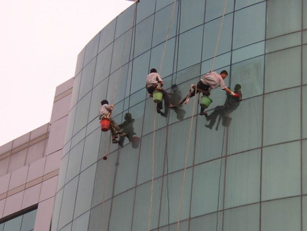 深圳外墙玻璃清洗 外墙真石漆清洗 罗湖外墙清洗