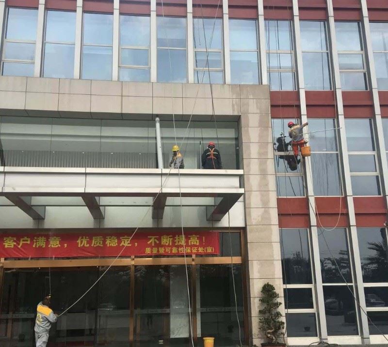 深圳幕墙清洗 阳光棚外墙清洗 宝安外墙清洗